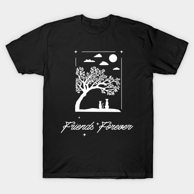 Friends Forever T-Shirt by WAYOF